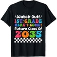 thumbnail image 1 of Watch Out First Grade Here I Come Future Class 2035 Kids T-Shirt, 1 of 4