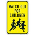 thumbnail image 1 of Watch Out For Children Sign, Traffic Sign,, 1 of 8