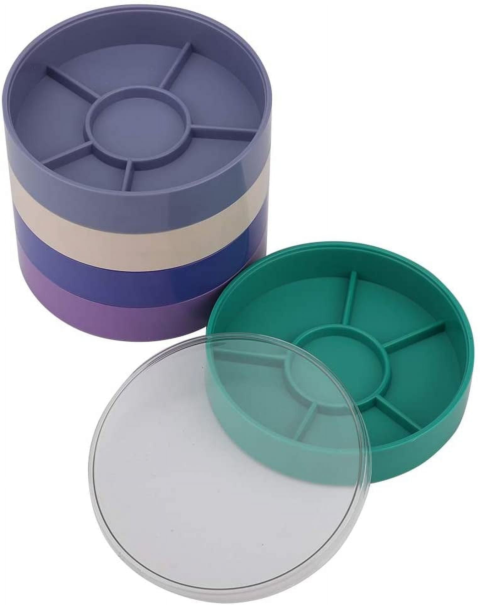 Watch Parts Box Container, Watch Movement Holder Dust Cover 5 Layer