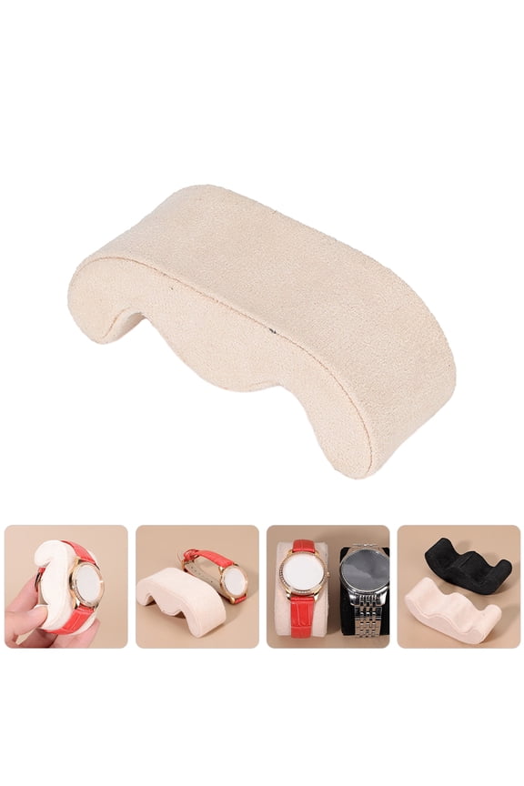 Soft Watch Pillow Cushion for Bracelet and Wristwatch Holder Organizer Box Display Support