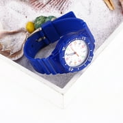 Watch Quartz Wristwatches Boys Girls Sports Wristwatches Waterproof Children Quartz Analog Watches Blue