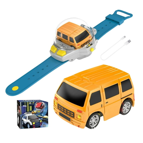 Watch Remote Control Car Toy With 1-Piece Bracelet And Electric Remote Control System, Constructed With Alloy Materials For Durability And Mini Scale Design For Easy Portability,