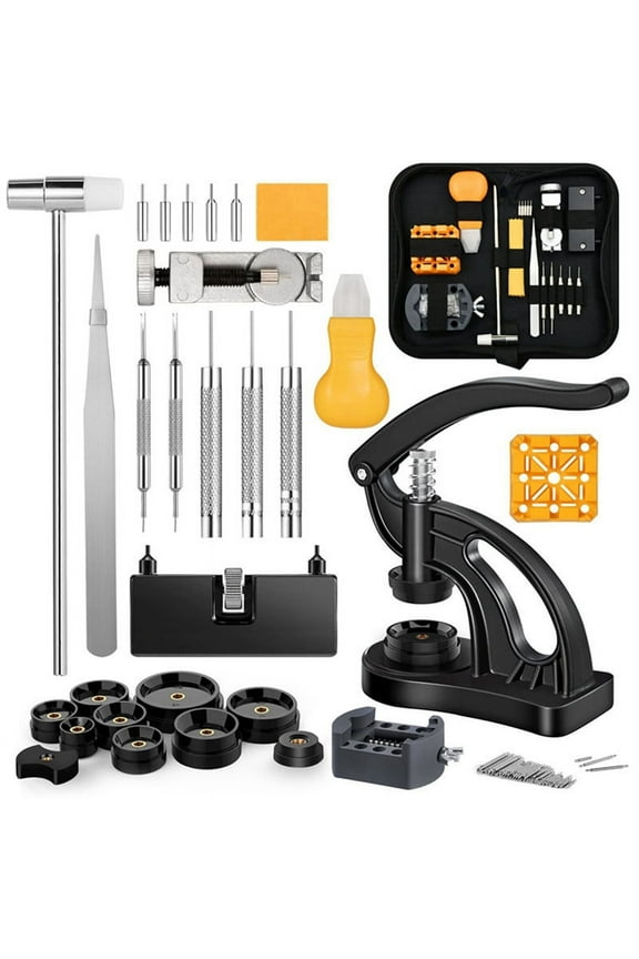 Watch Repair Kit + Tool, Battery Replacement Tool Kit, with Link Removal