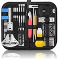 thumbnail image 1 of Watch Repair Tool Kit 147 PCS Professional Spring Bar Watch Band Link Pin Tools Set,Watch Repair Kit with Carrying Case,Band, Strap, Link Pin, Spring Bar, Back Remover & Replacement, 1 of 11