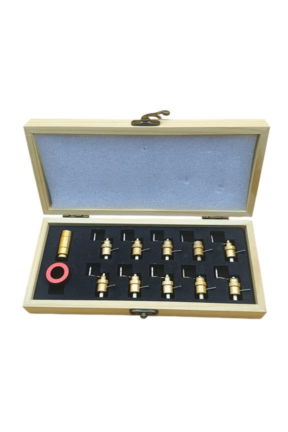 Watch Repair Tool Set Mainspring Winder Kit Watch Winder Metal Construction for Professional Watchmaker and DIY Use