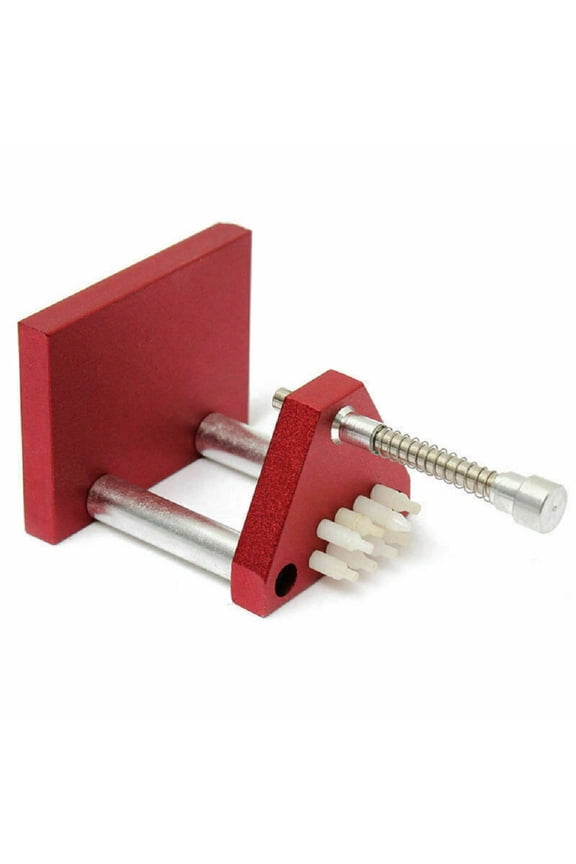 Watch Repair Tool Watch Hand Presto Chrono Press Presser Setting Fitting Tool with 6 Plastic Dies