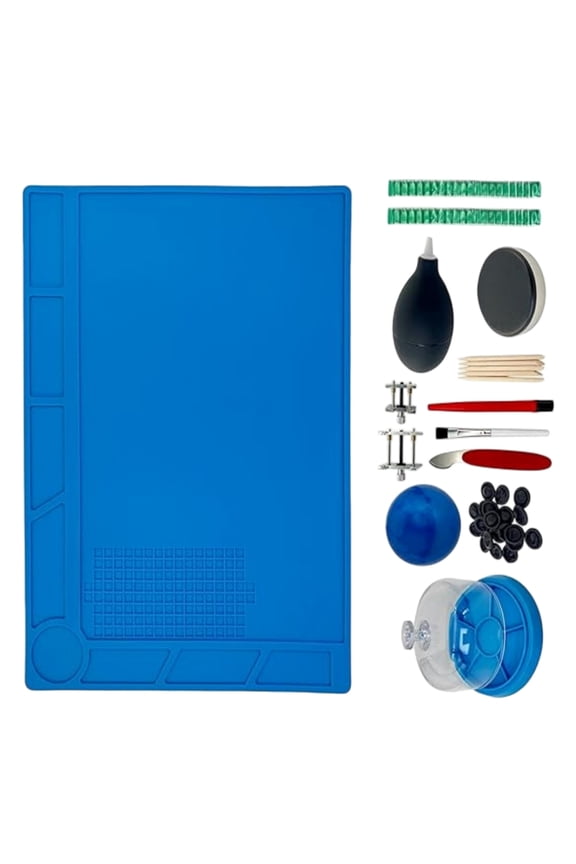 Watch Repair Tools Care Set with Silicone Pad and Tools for NH35/NH36 Repair and Clean Watch Maintenance Tool