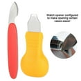 thumbnail image 1 of Watch Repair Tools, Gaqring Professional 2-Piece Watch Case Opener Kit, Stainless Steel Plastic Pry Tool for Dial Back Removal, 1 of 7