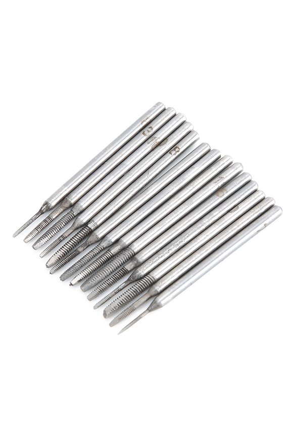Watch Repairing Screw Tap Set - 28 Hole Steel Board with 14 Accessory Pieces. Steel, Durable and Strong. Suitable for Watchmakers and Watch Repairing Professionals.