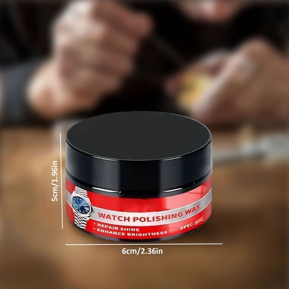 Watch Scratch Remover Polishing Kit, Fills Scratches Restores Luster For Brass Stainless Steel Resin Epoxy Rings (B)