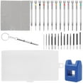 thumbnail image 1 of Watch Screwdriver Set 0.6-2.0 mm Jewelry Screwdriver Set Rustproof Jewelry Watch Screwdriver with 13 Replacement Nozzles for Repair Watch Jewelry Eyeglasses Electronics, 1 of 9