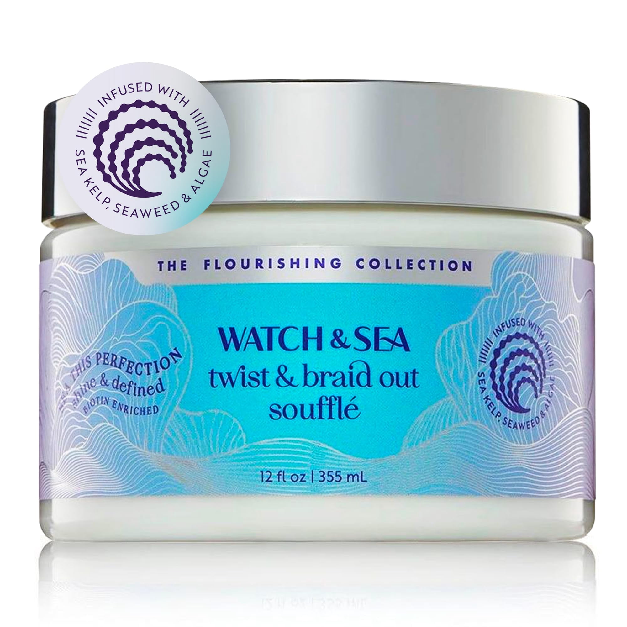 Watch & Sea Twist & Braid Out Souffle 12 fl oz - Walmart Business