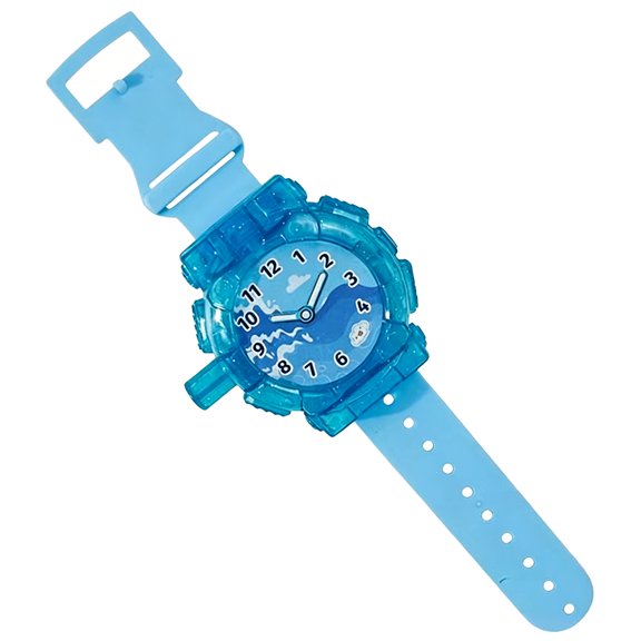 Watch Shaped Wrist Water Squirter, Adjustable Strap Splash Play Item for Poolside Outdoor Water Fun at Home Use