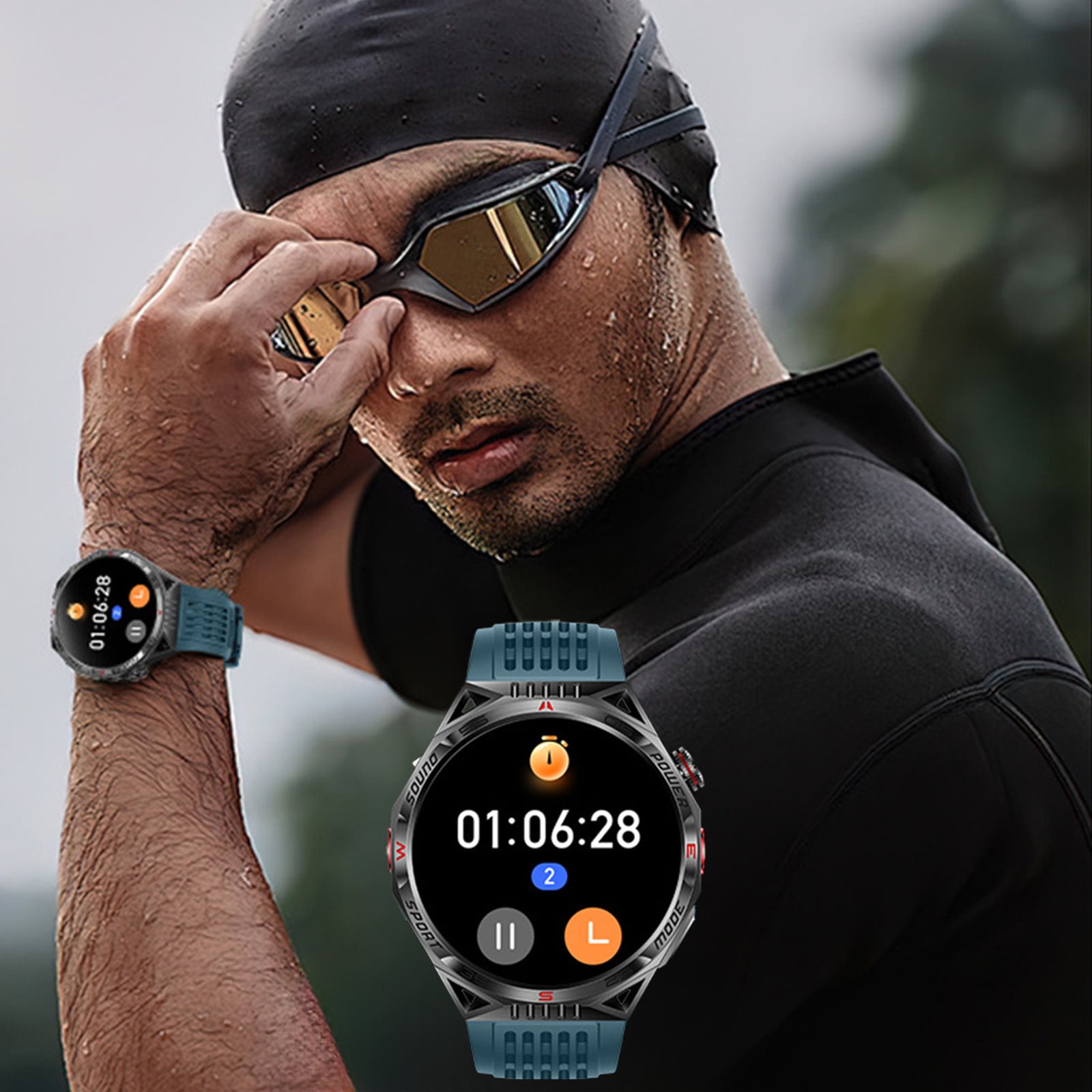 Watch Smart Sports Watch HD Smart Bracelet Advanced Bluetooth Calling ...