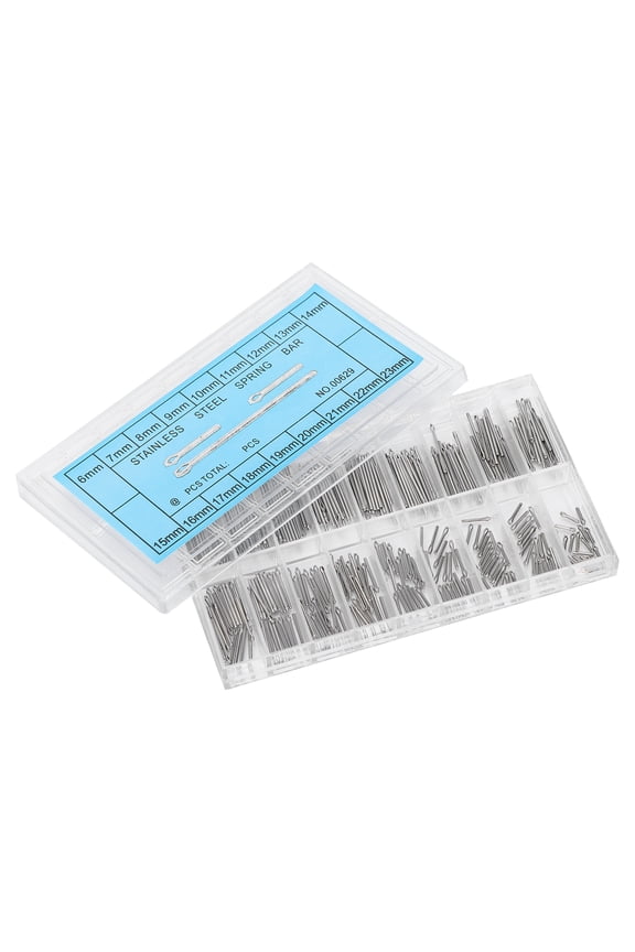 Watch Spring Bar, 360Pcs Watch Pins Watch Repair Kit Watch Strap Link Pin Watch Split Pin Watch Parts For Watchmaker For Watch Repair Shop