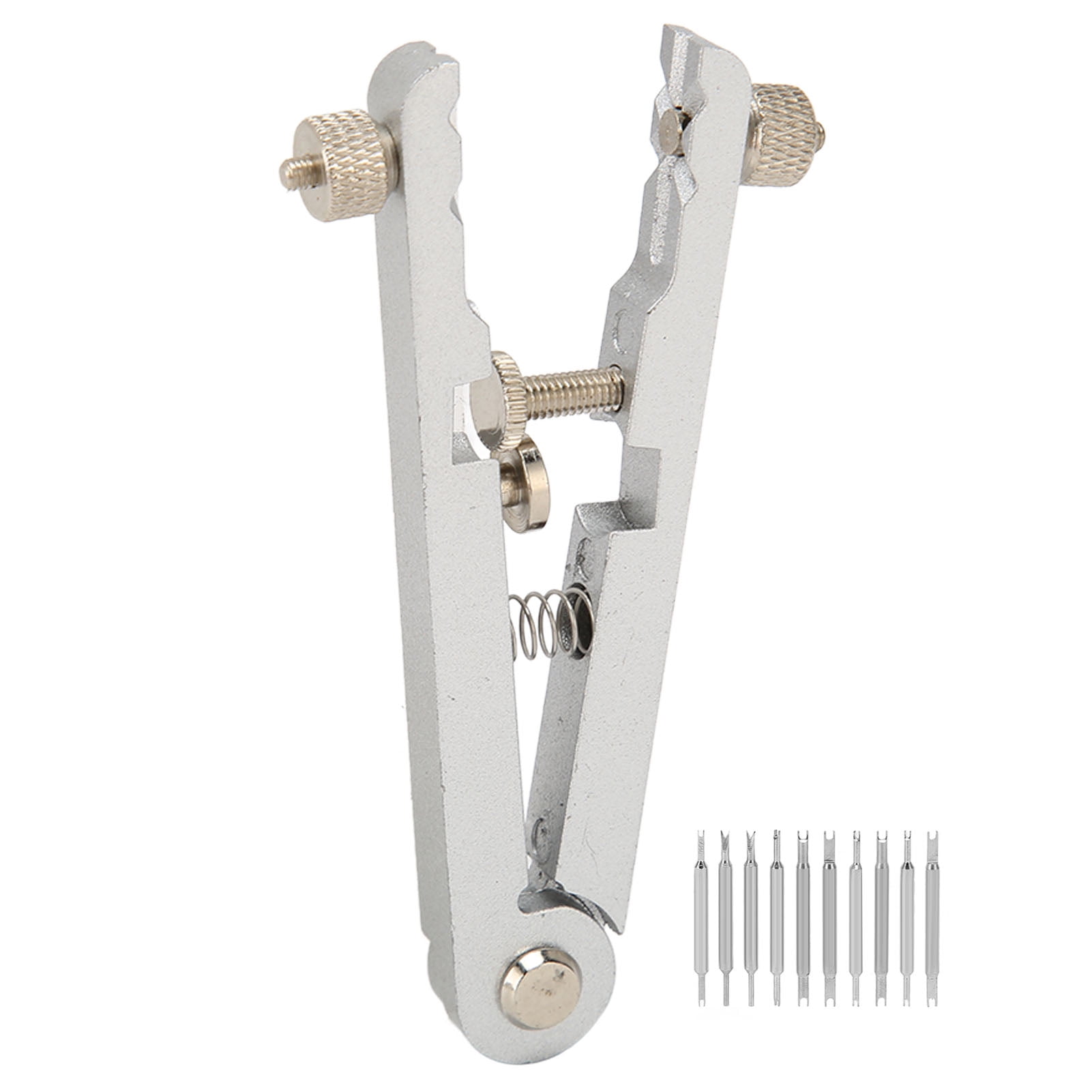 Watch Spring Bar Plier Tool 10 Tips Pins V Shaped 6825 Spring Bar