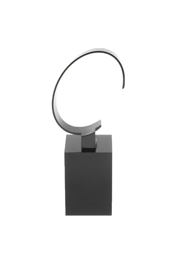 Watch Stands Acrylic Showcase Riser Jewelry Display - 8cm , 6cm Black, as described