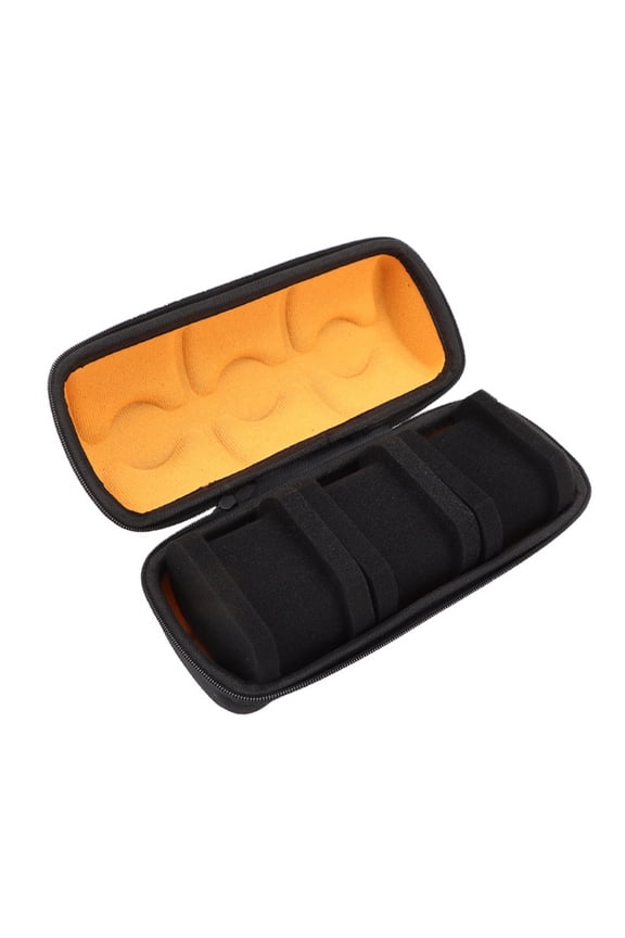 Watch Storage Box Holder 3 Slot Case With Soft Lining for Wristwear Small Items