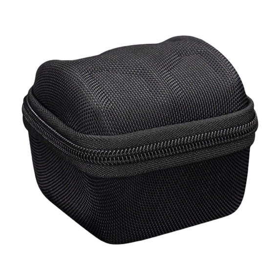 Watch Storage Case - Black 1-Slot Shockproof Hard Shell Case with Handle, Cushioned Sponge Travel Organizer for Mechanical Smart Watches