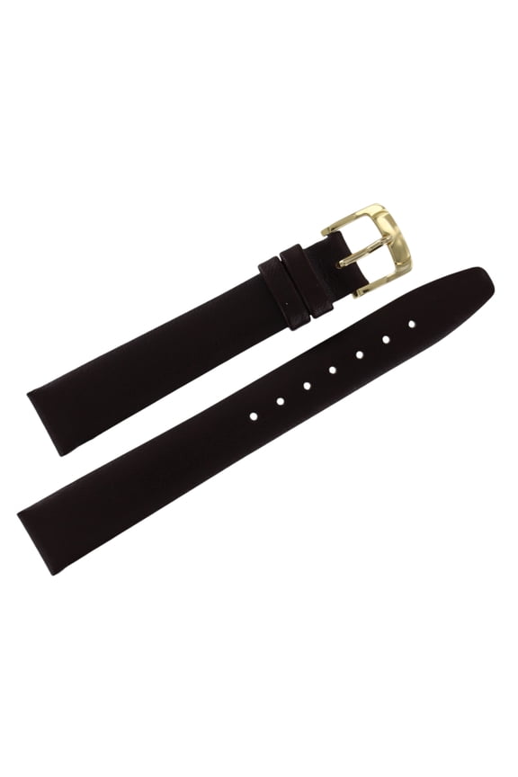 Watch Strap 14mm Ladies Brown Classic Calfskin Leather