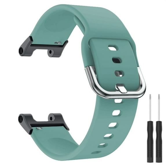 Watch Strap under $5! CQCYD Soft Silicone Watch Strap, Colorful Replacement Band for Amazfit T-Rex/Pro, 22mm Sport Wristband with Buckle, Hypoallergenic Comfort Strap for Fitness Watch