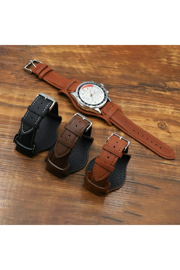 Watch Strap High Toughness Vintage with Tray Adjustable Universal Wristwatch Band for Daily Wear