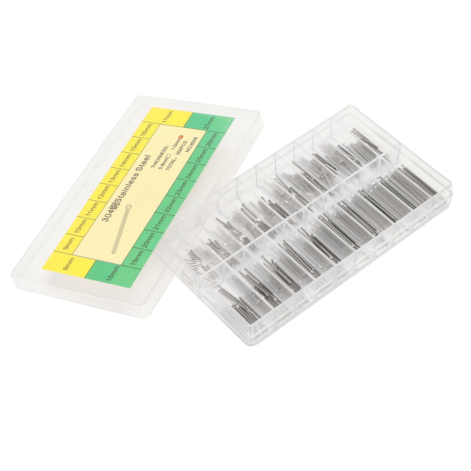 Watch Strap Link Cotter Pins, Accurate Size Stainless Steel 1.0mm 8mm