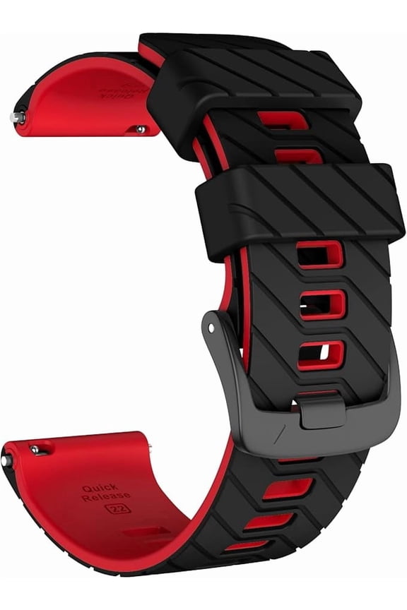 Watch Strap for Venu 3, Forerunner 265, Silicone Quick Release Replacement Band for Garmin Vivoactive 4, Forerunner 255 22mm