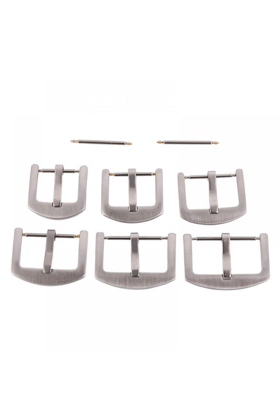 Watch Straps Bands Buckle Replacement Stainless Steel Screw-in Wristwatch Replacement Buckled Accessories