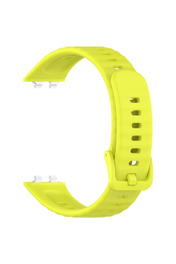 Watch Straps Bracelets Washable Suitable For Activity Monitor Devices Trendy Textured Flexible Silicone Sports Wristband