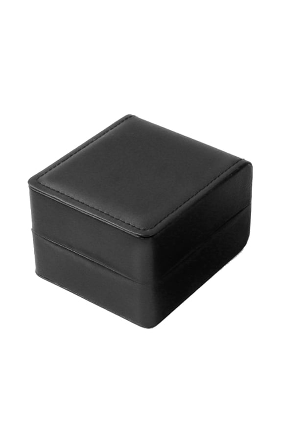 Watch Travel Case PU Leather Storage Box Litchi Pattern Accessories Display Case Unisex Jewelry Holder for Daily Wear