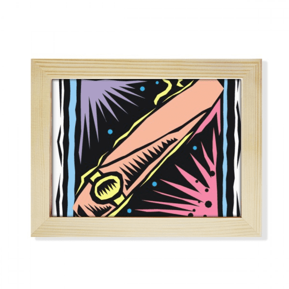 Watch Vector Mexicon Culture Element Engraving Desktop Photo Frame Picture Art Decoration Painting 6x8 inch