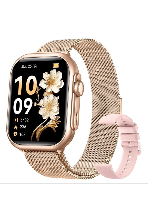 Watch for Android/, 5ATM Fitness Watches for Women with 110+ Modes, Calls/Messages/App Notifications, //SpO2/Sleep, Gifts for Women