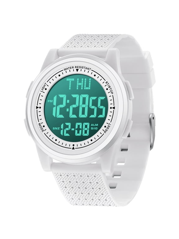 Watch for Men, Men Digital Sport Watch with Stopwatch/Alarm/Dual Time/Calender Waterproof Sport Watch Birthday Gifts for Men