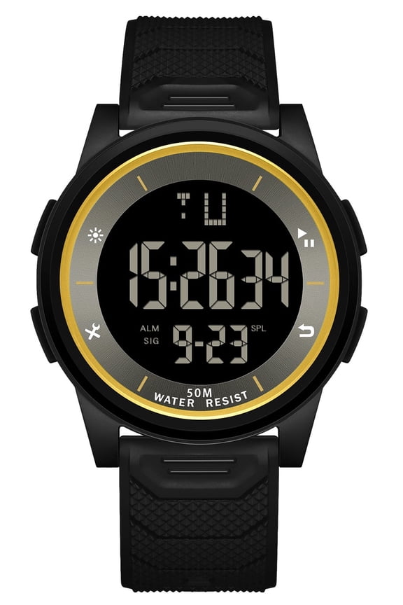 Watch for Men, Men Digital Sport Watch with Stopwatch/Alarm/Dual Time/Calender Waterproof Sport Watch Birthday Gifts for Men