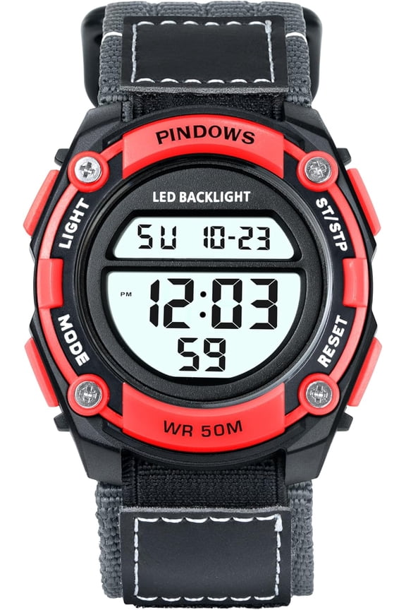 Watch for Men, Men's Digital Military Sport Watch Date Multi-Function LED Alarm Stopwatch.