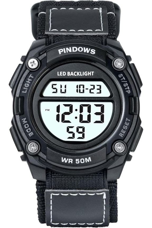 Watch for Men, Men's Digital Military Sport Watch Date Multi-Function LED Alarm Stopwatch.