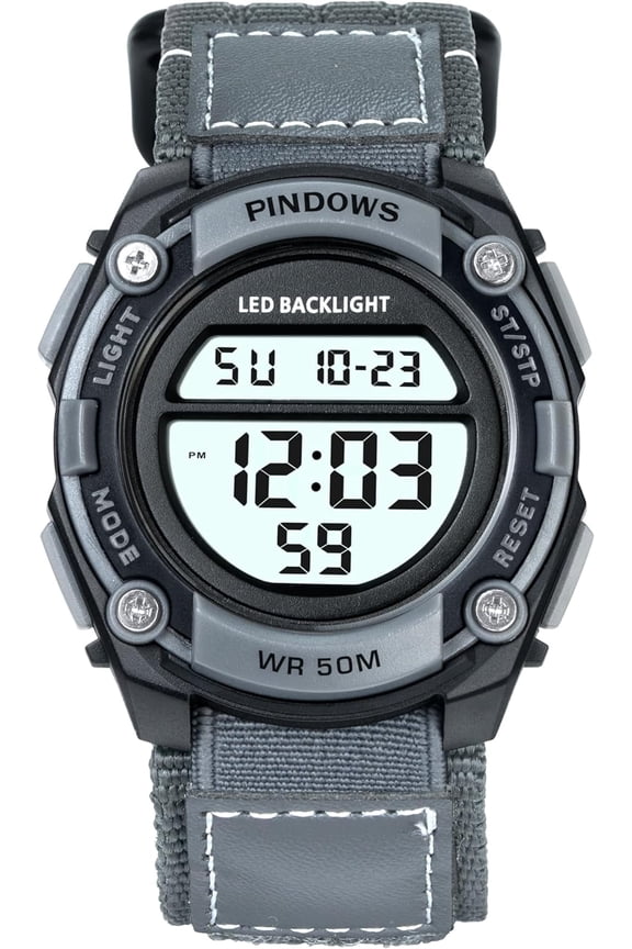 Watch for Men, Men's Digital Military Sport Watch Date Multi-Function LED Alarm Stopwatch.
