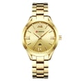 thumbnail image 1 of Watch for Women Analog Quartz Fashion Simple Wristwatch with Stainless Steel Band Ladies Watch Waterproof Luminous Pointer, 1 of 7
