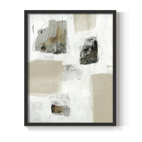 Watch from the Window II V30 Framed Print in Black Solid Wood 8 x 10 Framed Print