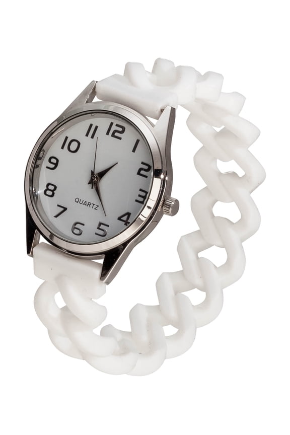 Watch with Silicone Band
