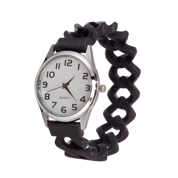 Watch with Silicone Band