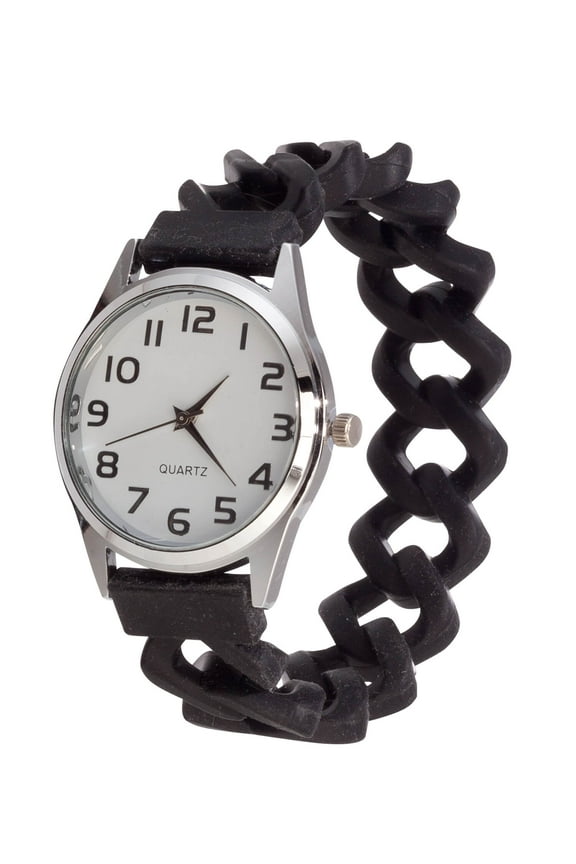 Watch with Silicone Band