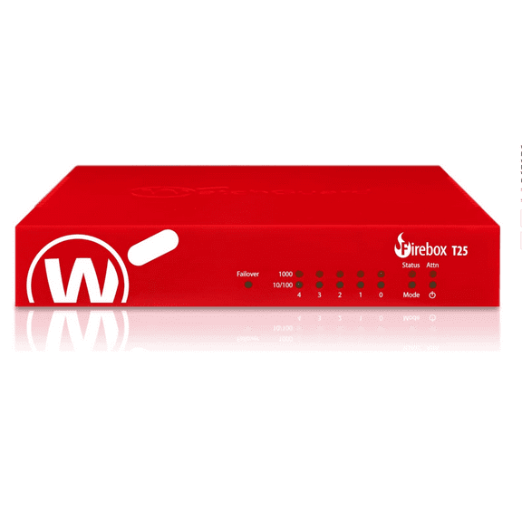 WatchGuard Firebox T25 Network Security/Firewall Appliance