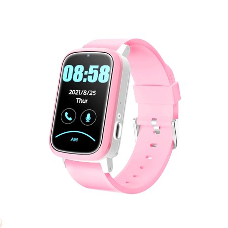 WatchOut Elegant Kids Smartwatch with 4G Video Call, GPS Tracking and Parental Control (Blush Pink)