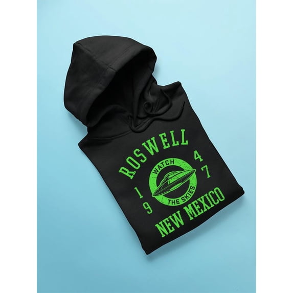 Watcha Ufo Roswell New Mexico Hoodie Women's -SelectDesign