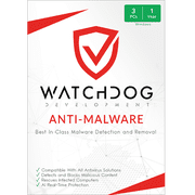 Watchdog Anti-Malware - 1-Year | 3-PC Watchdog Antivirus Co