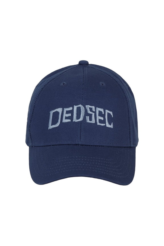 Watchdogs DedSec Hacking Group Cotton Casual Adjustable Baseball Cap, Blue, One Size