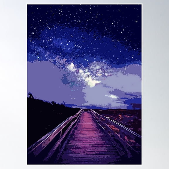 Watcher Of The Skies Poster Wall Art, Modern Wall Decor, 8x12 UNFRAMED