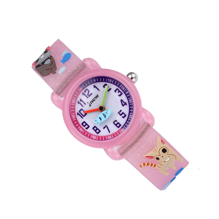 Watches Cute Watch Gab Watch for Kids Toddler Watch Watch for Children  Lovely Watch Water Proof Cute Pink Pupils